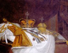Regalia of Charles II 1670s. Creator: Unknown