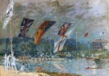 Regatta at Molesey 1874. Artist: Alfred Sisley