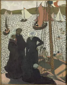 Régates à Perros-Guirec (Regattas at Perros-Guirec) , 1892