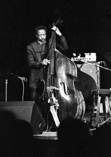 Reggie Workman, Fairfield Halls, Croydon, Nov 1987. Creator: Brian O'Connor