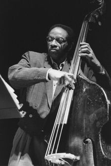 Reggie Workman, London, 1997. Creator: Brian Foskett