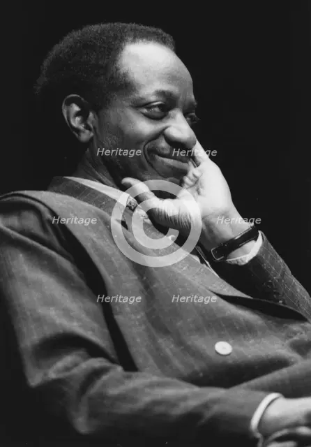 Reggie Workman, London 1997. Creator: Brian Foskett.