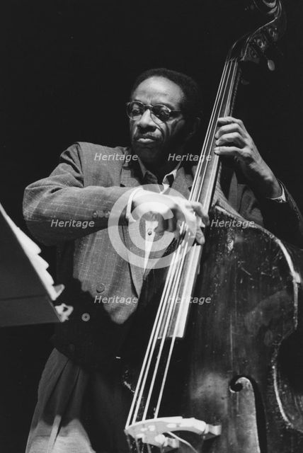 Reggie Workman, Queen Elizabeth Hall, London, 1997. Creator: Brian Foskett.