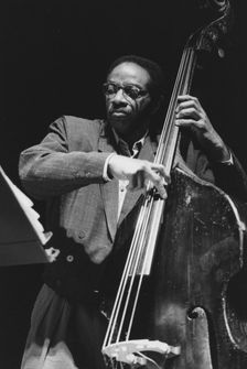 Reggie Workman, Queen Elizabeth Hall, London, 1997. Creator: Brian Foskett