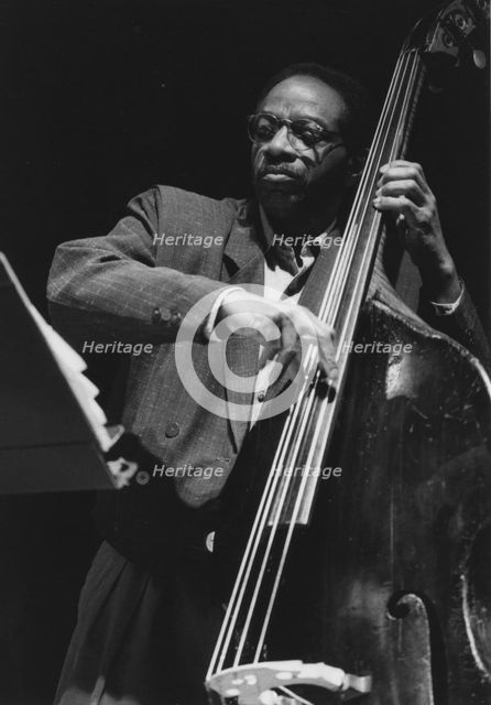 Reggie Workman, Queen Elizabeth Hall, London, 1997. Creator: Brian Foskett.