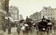 Regent Circus, London, c1880. Creator: Unknown