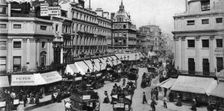 Regent Circus (Oxford Circus), London, 1880s, (1926-1927)