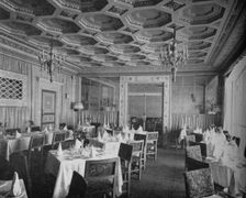 Regent Restaurant on balcony promenade level, Regent Theatre, Brighton, Sussex, 1922