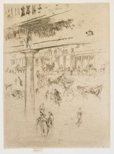 Regent's Quadrant, 1880-1881. Creator: James Abbott McNeill Whistler