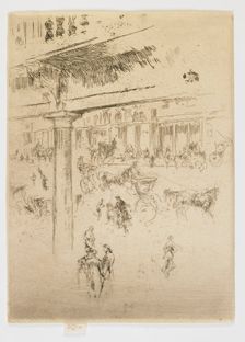 Regent's Quadrant, 1880-1881. Creator: James Abbott McNeill Whistler