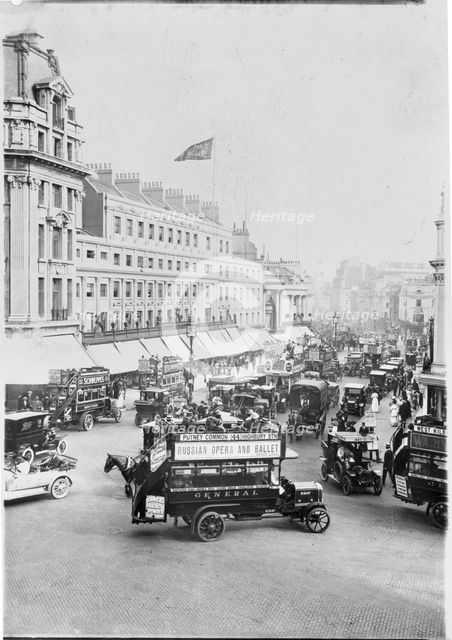 Regent Street, City of Westminster, London, 1911. Creator: Unknown.