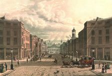 Regent Street from Piccadilly, c1822. Creator: J Bluck