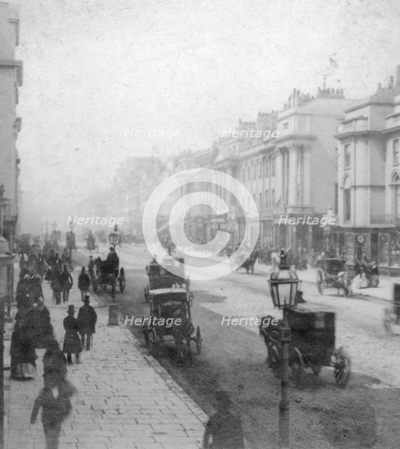 Regent Street, London, 1892. Artist: Unknown