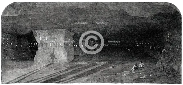 Regent-Street - Marston Salt-Pit, 1850. Creator: S Read.