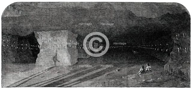 Regent-Street - Marston Salt-Pit, 1850. Creator: S Read.