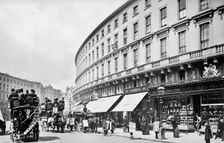 Regent Street Quadrant, Westminster, London, late 19th century. Creator: Unknown