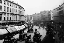 Regent Street Quadrant, Westminster, London, late 19th century. Creator: Unknown