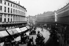 Regent Street Quadrant, Westminster, London, late 19th century. Creator: Unknown