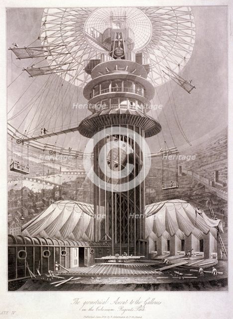Regent's Park, Marylebone, London, 1829. Artist: Anon