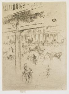 Regent's Quadrant, 1880-1881. Creator: James Abbott McNeill Whistler