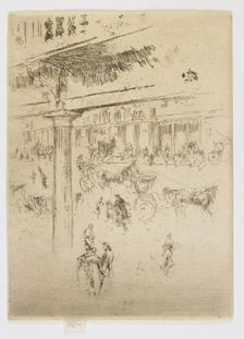 Regent's Quadrant, 1880-1881. Creator: James Abbott McNeill Whistler