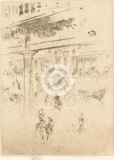 Regent's Quadrant, 1880/1881. Creator: James Abbott McNeill Whistler.