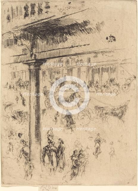 Regent's Quadrant, 1880/1881. Creator: James Abbott McNeill Whistler.