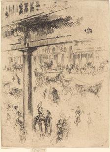 Regent's Quadrant, 1880/1881. Creator: James Abbott McNeill Whistler