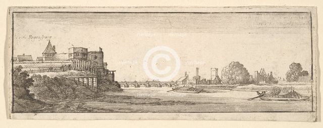Regensburg, 1652-77. Creator: Wenceslaus Hollar.