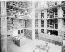 Regg's (i.e. Riggs) Library, Georgetown University, Washington, D.C., between 1900 and 1906. Creator: Unknown