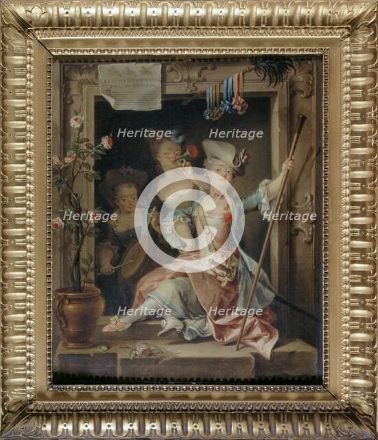 Regiment of Venus, Dragon of Love, between 1695 and 1778. Creator: Franois Eisen.