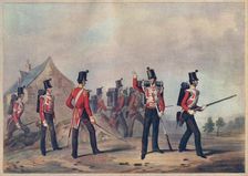 Regiments of Light Infantry (showing the 90th Light Infantry) 19th century (1909). Artist: John Henry Lynch