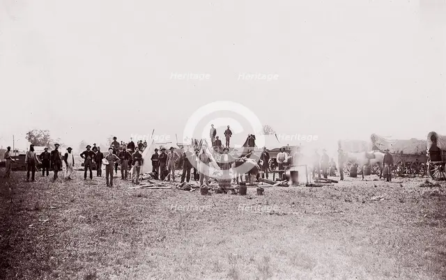 [Regiments - unidentified], 1861-65. Creator: Unknown.