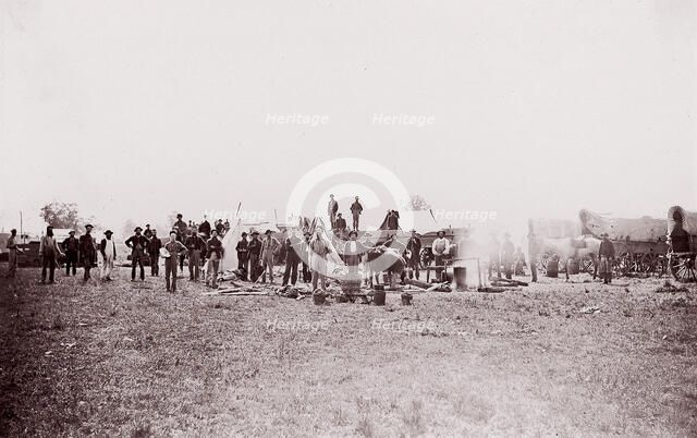 [Regiments - unidentified], 1861-65. Creator: Unknown.