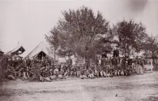 [Regiments - unidentified]. Brady album, p. 157, 1861-65. Creator: Unknown