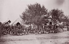 [Regiments - unidentified]. Brady album, p. 157, 1861-65. Creator: Unknown