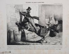 Réglement du Jockey Club de Paris: Chaque membre du Jockey Club doit avoir un Jockey..., 1800s. Creator: Unknown
