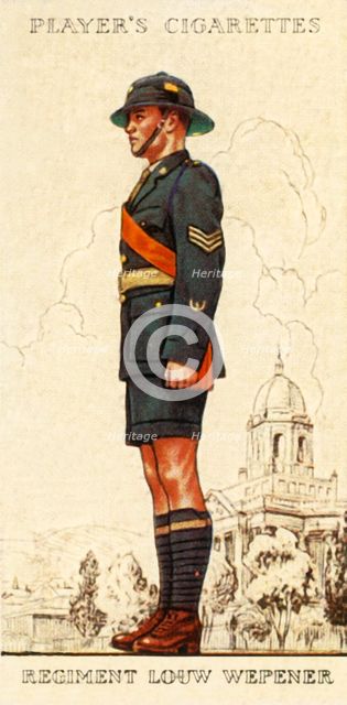 'Regment Louw Wepener', 1936. Creator: Unknown.
