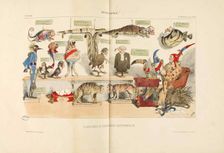 Règne animal (Animal Kingdom). From "La Caricature", 1833. Creator: Grandville, Jean-Jacques (1803-1847)