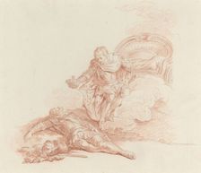 Regne, dit-il, triomphe et sois en tout mon fils. Creator: Hubert Francois Gravelot