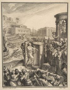 Regulus Condemned to the Most Horrible Torture, 18th century. Creator: Pierre Chenu