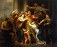 Regulus Returning to Carthage, 1791. Creator: Andries Lens