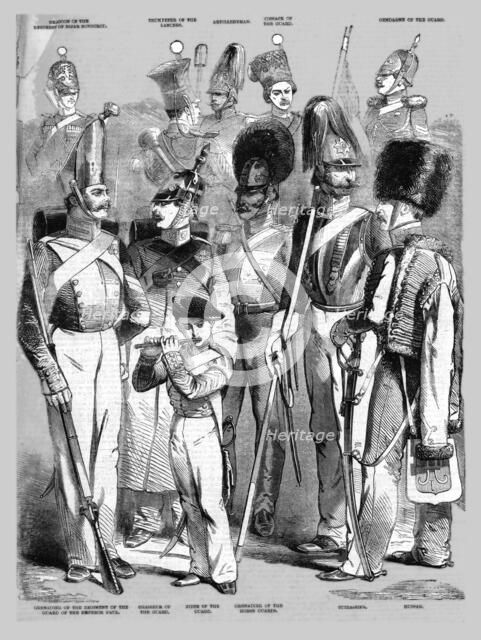 'Regular Troops; The Russian Army c1854', 1854. Creator: Unknown.