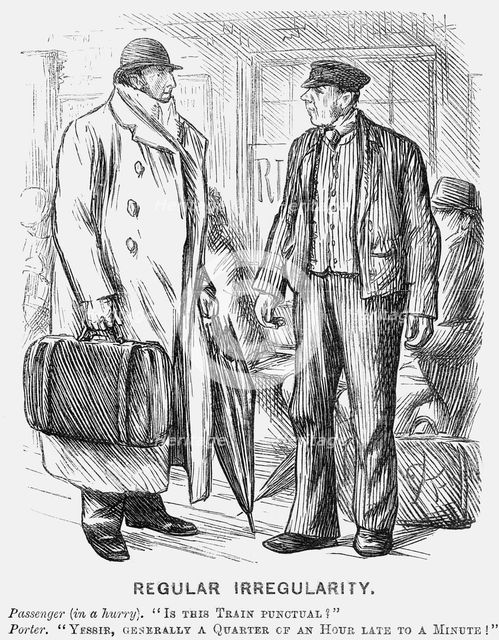 'Regular Irregularity', 1878. Creator: Charles Samuel Keene.