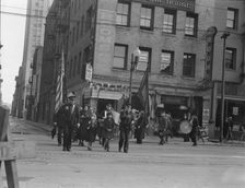 Regular Sunday morning meeting, Salvation Army, San Francisco, California, 1939. Creator: Dorothea Lange