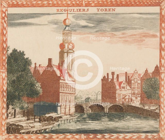 Reguliers Toren', in: Tooneel Der Voornaamste Nederlands Huizen, En Lust Hoven, Naar T Lev..., n.d.. Creator: Unknown.