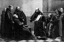 "Rehearsal", by A. Robert, in the International Exhibition, 1871. Creator: Unknown