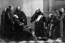 "Rehearsal", by A. Robert, in the International Exhibition, 1871. Creator: Unknown