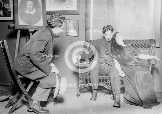 Rehearsal, Futurist Play House, between c1910 and c1915. Creator: Bain News Service.