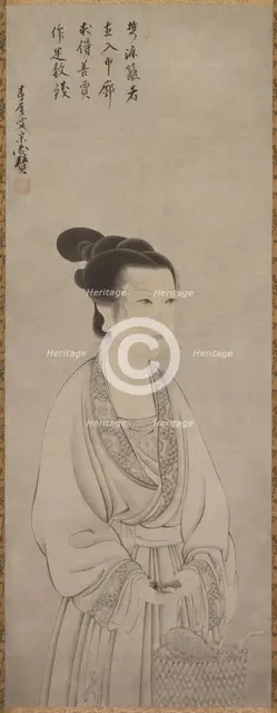 Rei Shojo (Ling Zhaonu), 1500s. Creator: Shunoku S?en (Japanese, 1529-1611).
